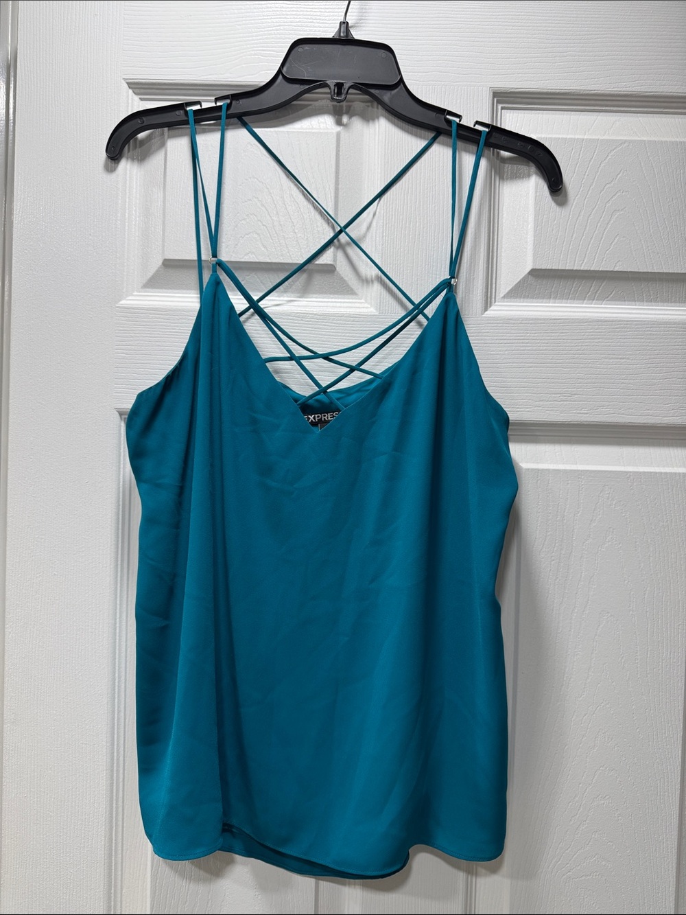 Express Teal Strappy Back Camisole
